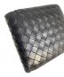 BOTTEGA VENETA (ボッテガベネタ) 2つ折り財布 ブラック：5000円