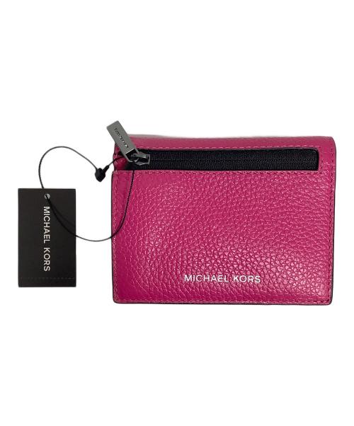 MICHAEL KORS（マイケル・コース）MICHAEL KORS (マイケル・コース) 2つ折り財布 ショッキングピンク 未使用品の古着・服飾アイテム