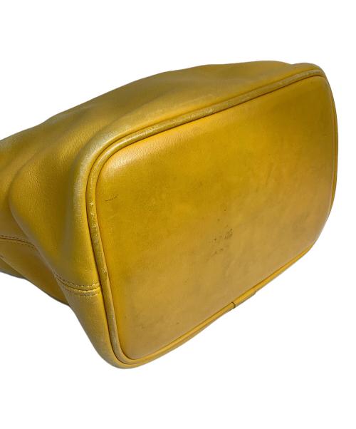 COACH（コーチ）COACH (コーチ) ハンドバッグ イエローの古着・服飾アイテム