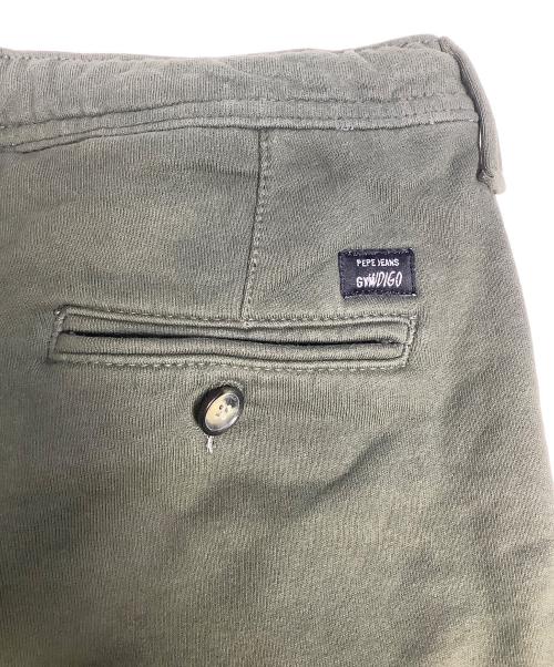 GYM/INDIGO（-）GYM/INDIGO (-) スウェットパンツ カーキ サイズ:32の古着・服飾アイテム