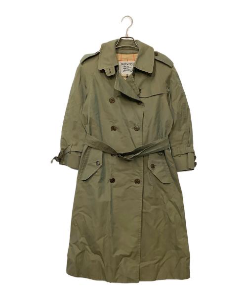 Burberry's（バーバリー）Burberry's (バーバリー) トレンチコート グリーン サイズ:Mの古着・服飾アイテム