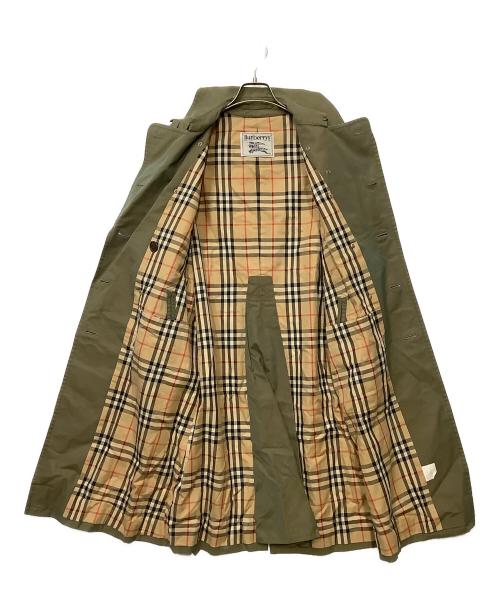 Burberry's（バーバリー）Burberry's (バーバリー) トレンチコート グリーン サイズ:Mの古着・服飾アイテム