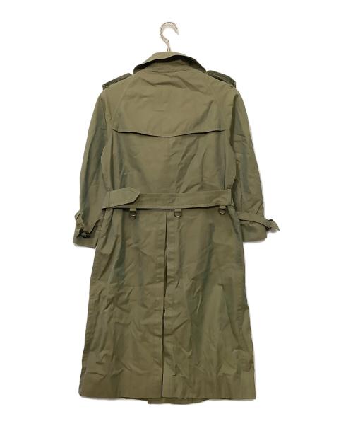 Burberry's（バーバリー）Burberry's (バーバリー) トレンチコート グリーン サイズ:Mの古着・服飾アイテム