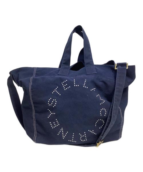 STELLA McCARTNEY（ステラマッカートニー）STELLA McCARTNEY (ステラマッカートニー) ハンドバッグ ネイビーの古着・服飾アイテム