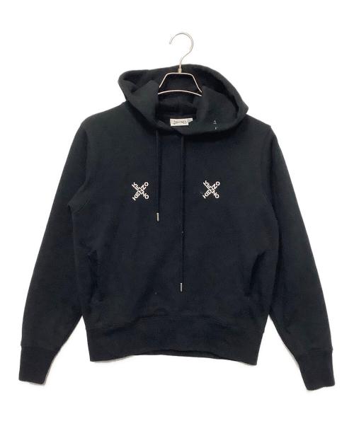 KENZO（ケンゾー）KENZO (ケンゾー) プルオーバーパーカー ブラック サイズ:XSの古着・服飾アイテム