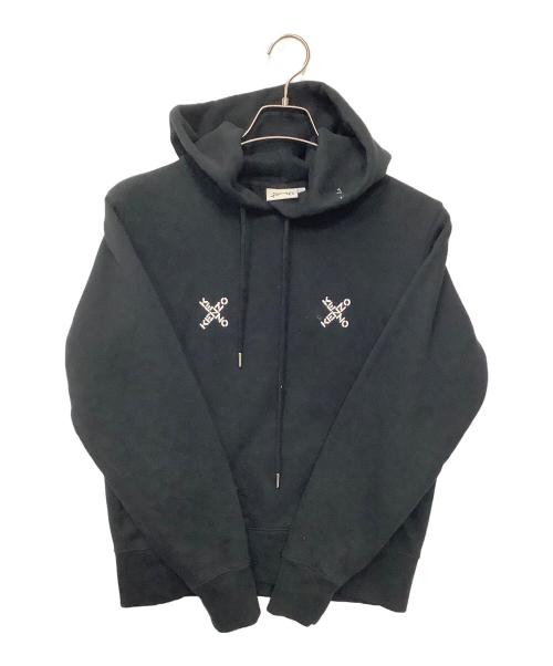 KENZO（ケンゾー）KENZO (ケンゾー) プルオーバーパーカー ブラック サイズ:XSの古着・服飾アイテム