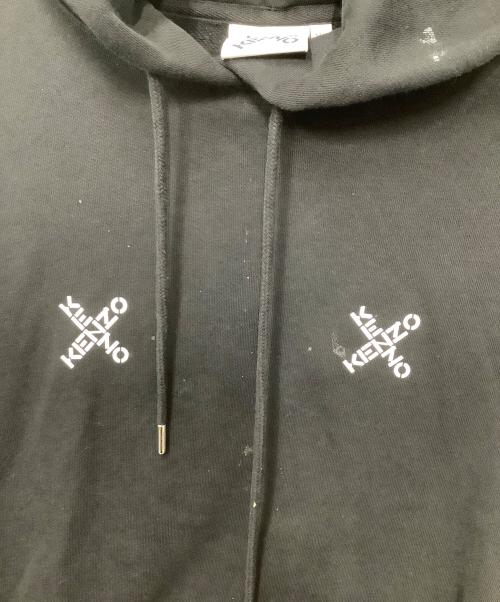 KENZO（ケンゾー）KENZO (ケンゾー) プルオーバーパーカー ブラック サイズ:XSの古着・服飾アイテム