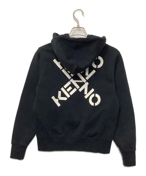 KENZO（ケンゾー）KENZO (ケンゾー) プルオーバーパーカー ブラック サイズ:XSの古着・服飾アイテム