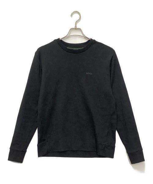 HUGO BOSS（ヒューゴ ボス）HUGO BOSS (ヒューゴ ボス) スウェット ブラック サイズ:Sの古着・服飾アイテム