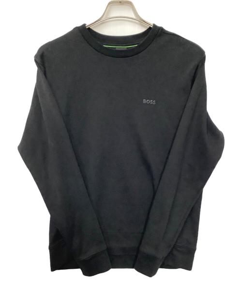 HUGO BOSS（ヒューゴ ボス）HUGO BOSS (ヒューゴ ボス) スウェット ブラック サイズ:Sの古着・服飾アイテム