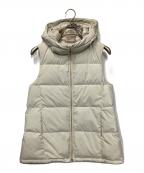 BLUE LABEL CRESTBRIDGEブルーレーベルクレストブリッジ）の古着「ダウンベスト」｜ホワイト