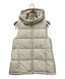 BLUE LABEL CRESTBRIDGE（ブルーレーベルクレストブリッジ）の古着「ダウンベスト」｜ホワイト