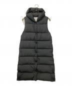 WOOLRICHウールリッチ）の古着「ロングダウンベスト」｜ブラック