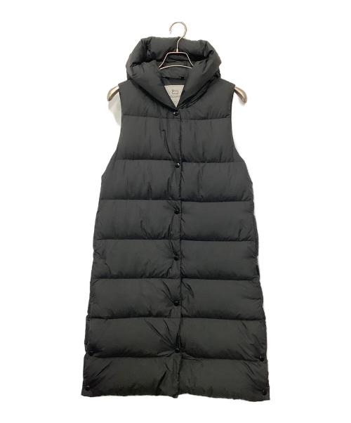 WOOLRICH（ウールリッチ）WOOLRICH (ウールリッチ) ロングダウンベスト ブラック サイズ:XSの古着・服飾アイテム