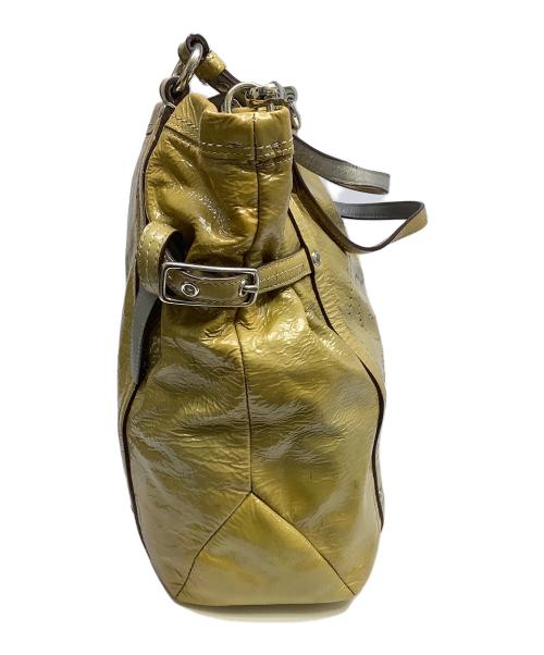 COACH（コーチ）COACH (コーチ) 2WAYバッグ イエローの古着・服飾アイテム