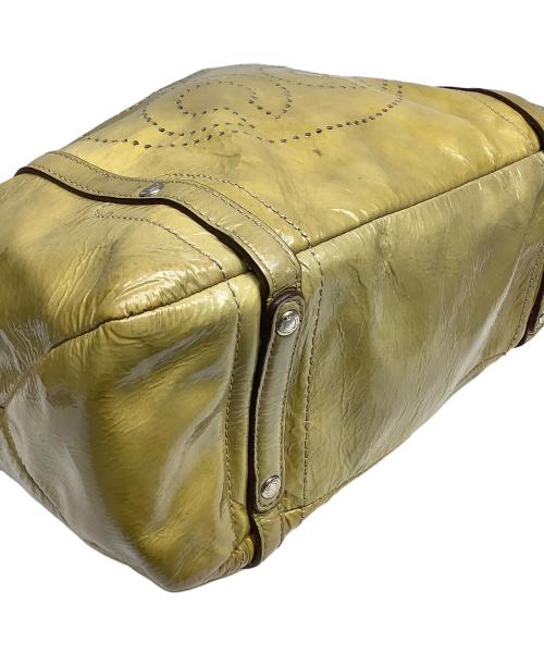 COACH（コーチ）COACH (コーチ) 2WAYバッグ イエローの古着・服飾アイテム