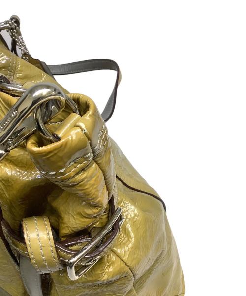 COACH（コーチ）COACH (コーチ) 2WAYバッグ イエローの古着・服飾アイテム