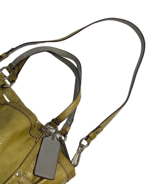 COACH（コーチ）COACH (コーチ) 2WAYバッグ イエローの古着・服飾アイテム
