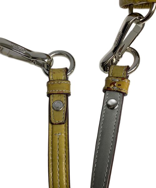 COACH（コーチ）COACH (コーチ) 2WAYバッグ イエローの古着・服飾アイテム