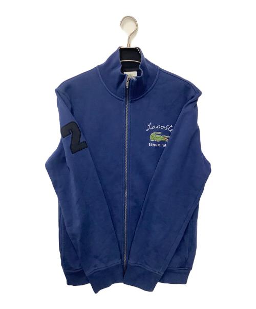 LACOSTE（ラコステ）LACOSTE (ラコステ) ジップスウェット ブルー サイズ:3の古着・服飾アイテム