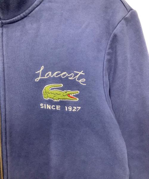 LACOSTE（ラコステ）LACOSTE (ラコステ) ジップスウェット ブルー サイズ:3の古着・服飾アイテム