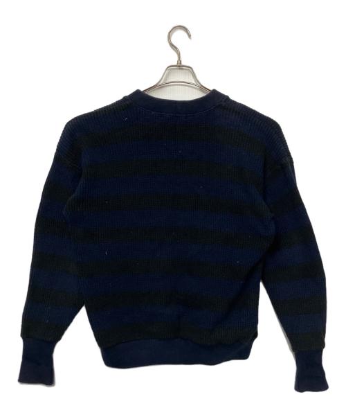 ISSEY MIYAKE MEN（イッセイミヤケメン）ISSEY MIYAKE MEN (イッセイミヤケメン) 厚手ニット ネイビー サイズ:Mの古着・服飾アイテム