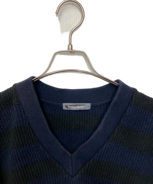 ISSEY MIYAKE MEN（イッセイミヤケメン）ISSEY MIYAKE MEN (イッセイミヤケメン) 厚手ニット ネイビー サイズ:Mの古着・服飾アイテム
