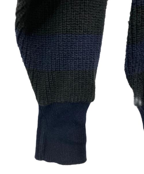 ISSEY MIYAKE MEN（イッセイミヤケメン）ISSEY MIYAKE MEN (イッセイミヤケメン) 厚手ニット ネイビー サイズ:Mの古着・服飾アイテム