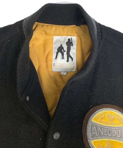 ANECDOTE（アネクドート）ANECDOTE (アネクドート) スタジャン ブラック サイズ:Lの古着・服飾アイテム