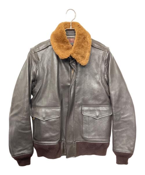 MARKA black label（マーカ ブラックレーベル）MARKA BLACK LABEL (マーカ ブラックレーベル) G-1 フライトジャケット ブラック サイズ:2の古着・服飾アイテム