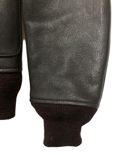 MARKA black label（マーカ ブラックレーベル）MARKA BLACK LABEL (マーカ ブラックレーベル) G-1 フライトジャケット ブラック サイズ:2の古着・服飾アイテム