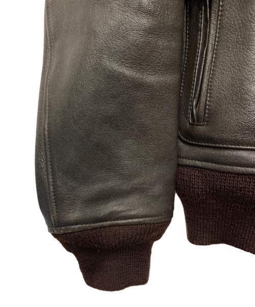 MARKA black label（マーカ ブラックレーベル）MARKA BLACK LABEL (マーカ ブラックレーベル) G-1 フライトジャケット ブラック サイズ:2の古着・服飾アイテム