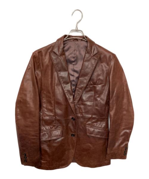 TORNADO MART（トルネードマート）TORNADO MART (トルネードマート) レザージャケット ブラウン サイズ:Mの古着・服飾アイテム