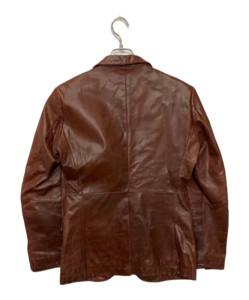 TORNADO MART（トルネードマート）TORNADO MART (トルネードマート) レザージャケット ブラウン サイズ:Mの古着・服飾アイテム