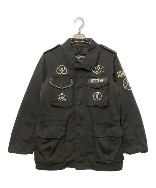 Hysteric Glamour（ヒステリックグラマー）Hysteric Glamour (ヒステリックグラマー) ライナー付ジャケット ブラック サイズ:Sの古着・服飾アイテム