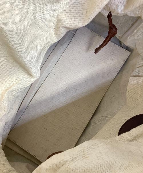 SLOW（スロウ）SLOW (スロウ) トートバッグ ブラウンの古着・服飾アイテム