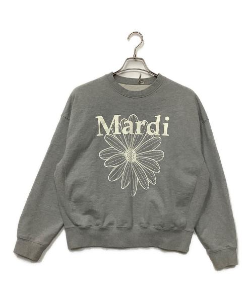Mardi Mercredi（マルディメクルディ）MARDI MERCREDI (マルディメクルディ) スウェット グレー サイズ:-の古着・服飾アイテム