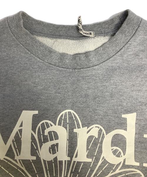 Mardi Mercredi（マルディメクルディ）MARDI MERCREDI (マルディメクルディ) スウェット グレー サイズ:-の古着・服飾アイテム