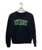 stussyステューシー）の古着「スウェット」｜ネイビー
