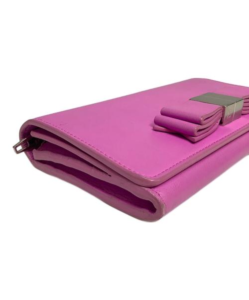 BALENCIAGA（バレンシアガ）BALENCIAGA (バレンシアガ) 長財布 ピンクの古着・服飾アイテム