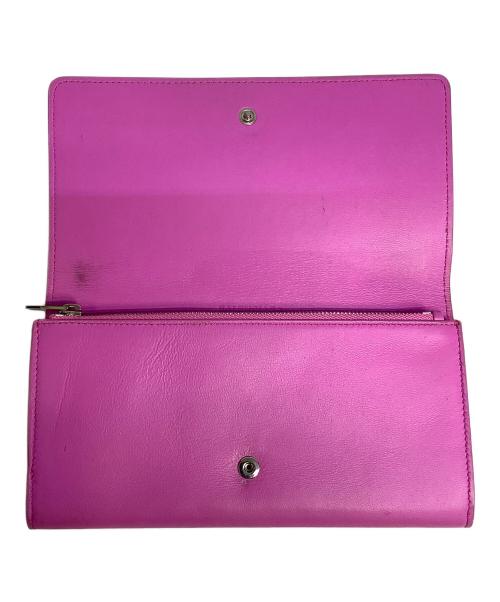 BALENCIAGA（バレンシアガ）BALENCIAGA (バレンシアガ) 長財布 ピンクの古着・服飾アイテム