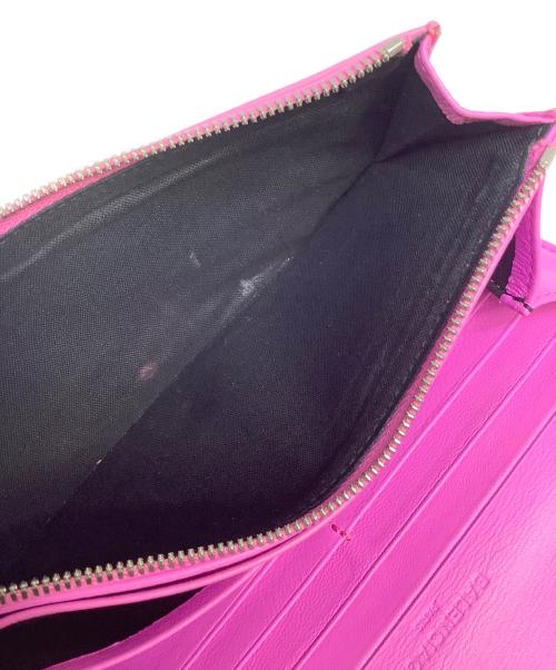 BALENCIAGA（バレンシアガ）BALENCIAGA (バレンシアガ) 長財布 ピンクの古着・服飾アイテム