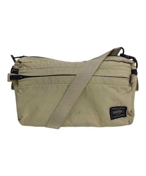 PORTER（ポーター）PORTER (ポーター) ショルダーバッグ ベージュの古着・服飾アイテム