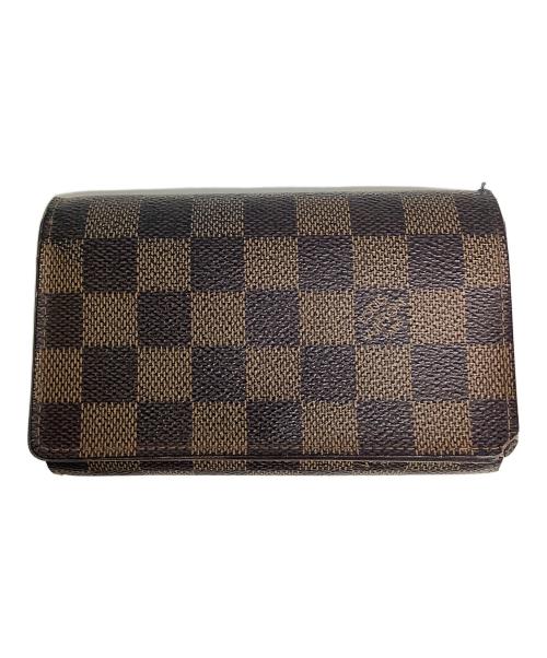 LOUIS VUITTON（ルイ ヴィトン）LOUIS VUITTON (ルイ ヴィトン) 2つ折り財布 ブラウンの古着・服飾アイテム
