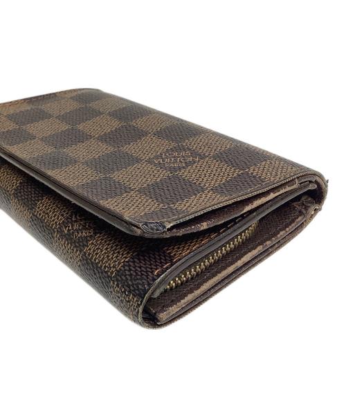 LOUIS VUITTON（ルイ ヴィトン）LOUIS VUITTON (ルイ ヴィトン) 2つ折り財布 ブラウンの古着・服飾アイテム