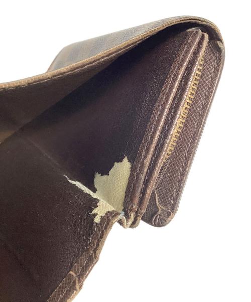 LOUIS VUITTON（ルイ ヴィトン）LOUIS VUITTON (ルイ ヴィトン) 2つ折り財布 ブラウンの古着・服飾アイテム