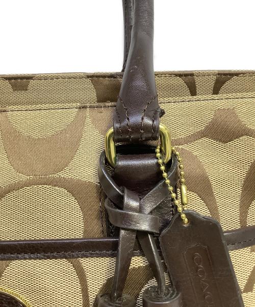 COACH（コーチ）COACH (コーチ) トートバッグ ブラウンの古着・服飾アイテム