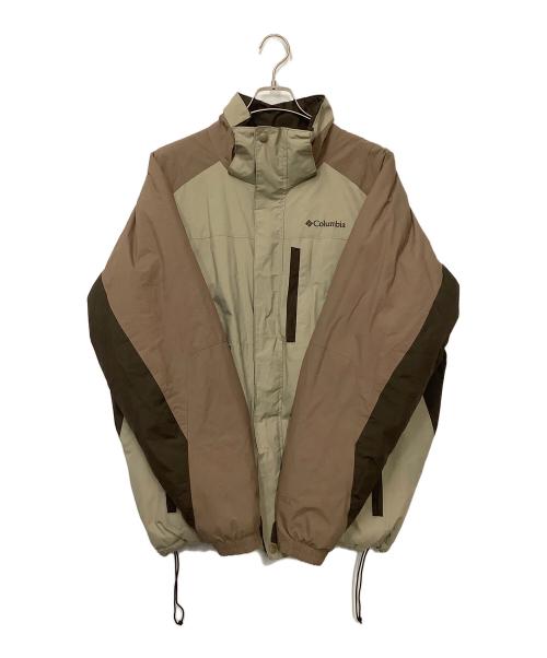Columbia（コロンビア）Columbia (コロンビア) ナイロンジャケット ベージュ サイズ:XLの古着・服飾アイテム