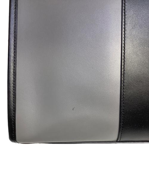 COACH（コーチ）COACH (コーチ) ブリーフケース グレー×ブラックの古着・服飾アイテム