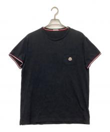 MONCLER（モンクレール）の古着「半袖カットソー」｜ブラック